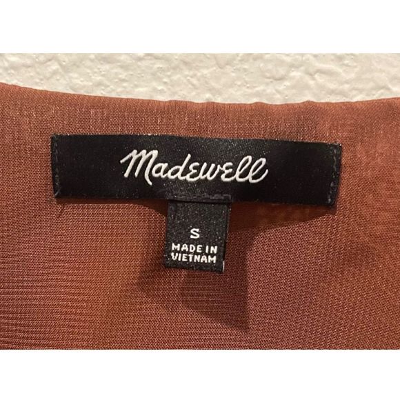 MADEWELL Preston Puff-Sleeve Top in Letterpress Floral - Picture 5 of 6